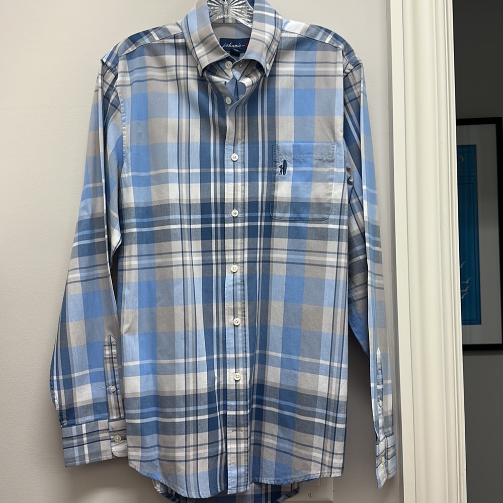 Johnnie-O men’s button down shirt